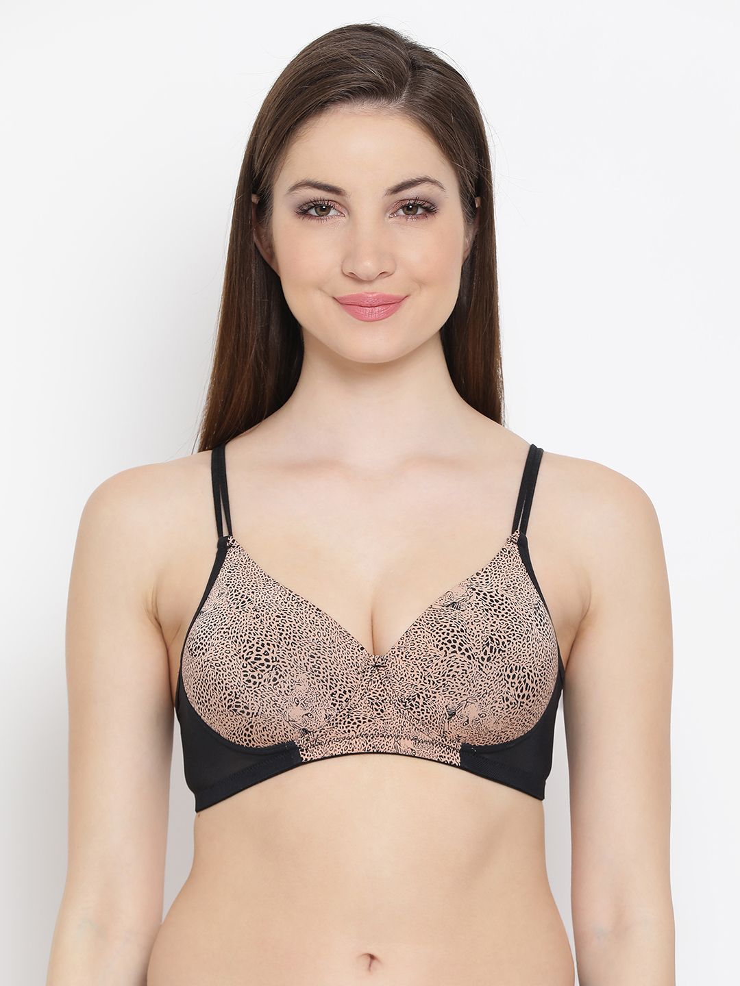     			Clovia Nylon T-Shirt Bra - Black