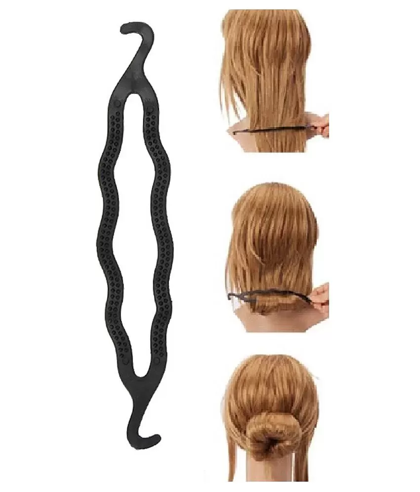 FOK Black Casual Hair Clip Buy Online at Low Price in India  Snapdeal