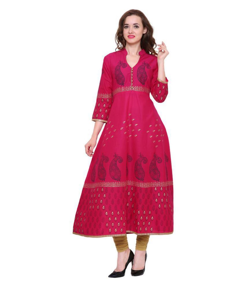 anarkali type tops