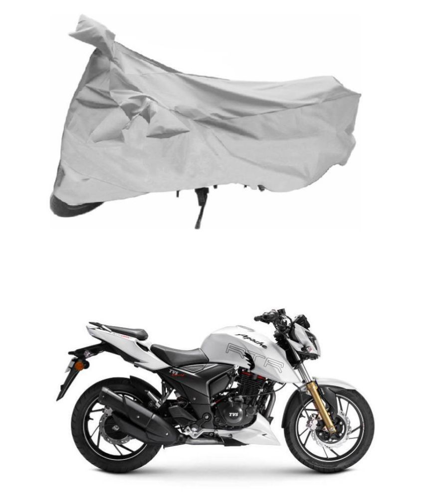 Tvs Apache Rtr 180 Silver Bike Body Cover Buy Tvs Apache Rtr 180 Silver Bike Body Cover Online At Low Price In India On Snapdeal