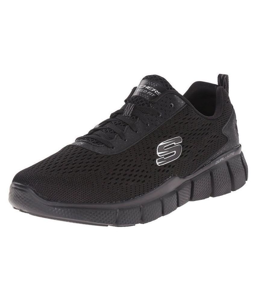 skechers black energy trainers