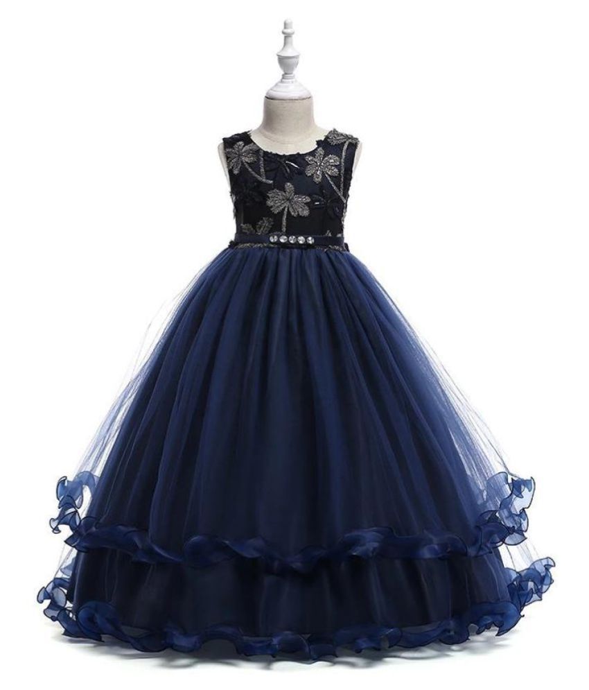 navy blue gown for ninang