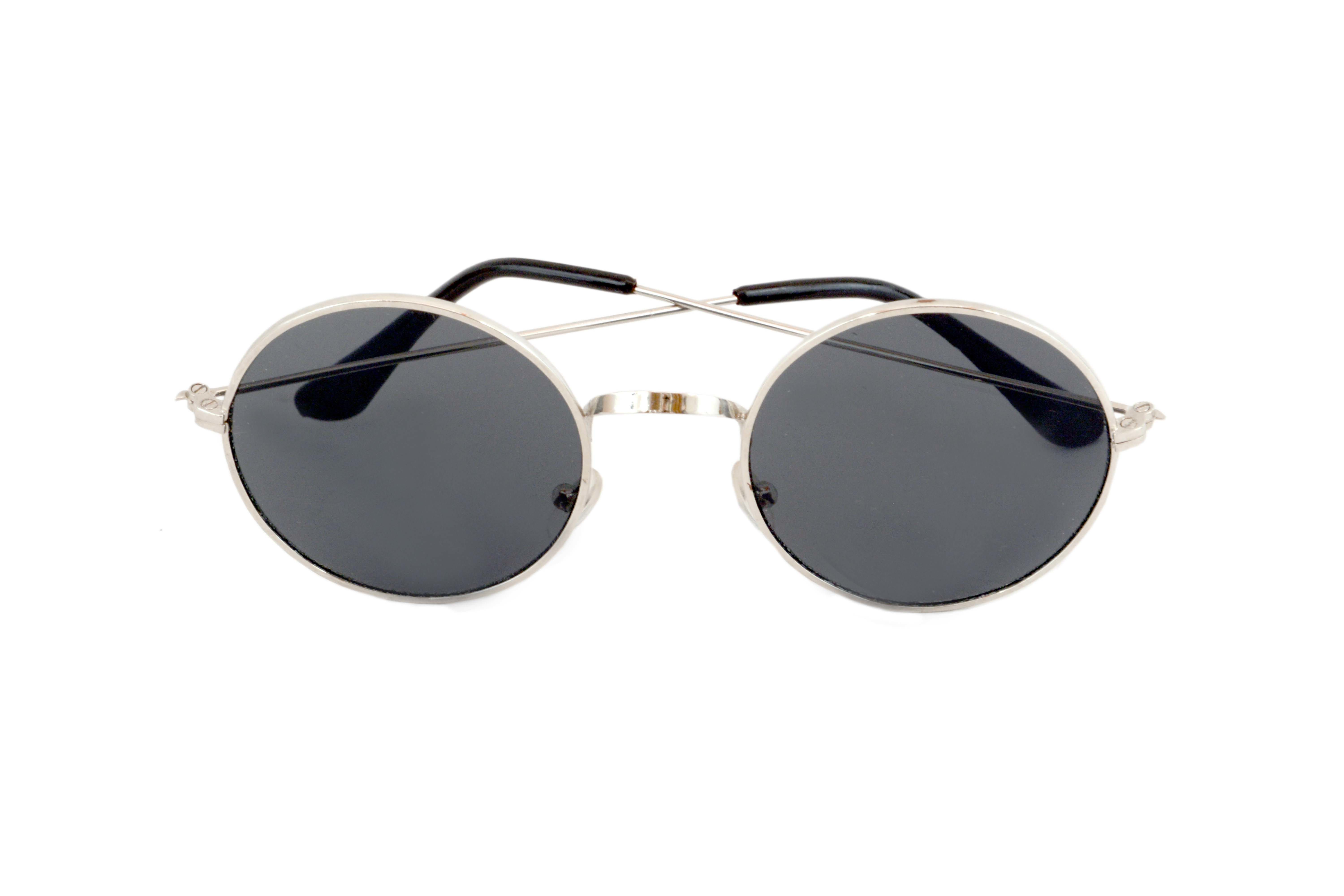 Hipe Black Round Sunglasses Wmn009 Buy Hipe Black Round Sunglasses Wmn009 Online At