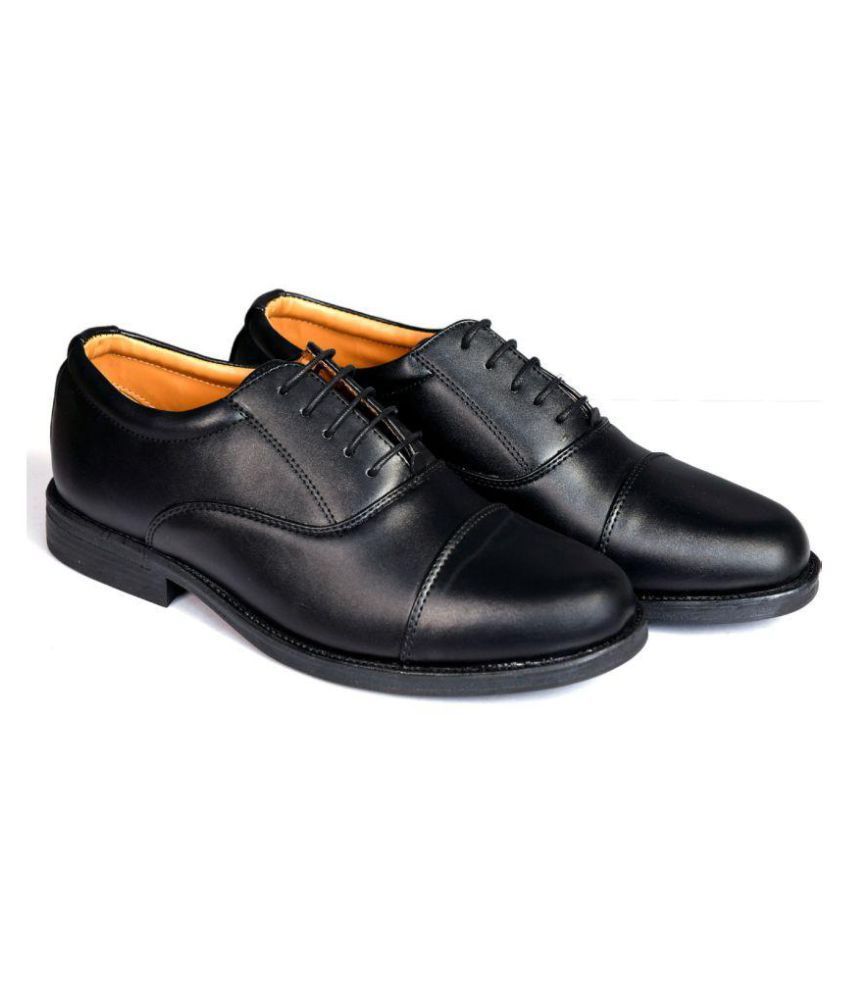 Bata Office Genuine Leather Black Formal Shoes Price in India- Buy Bata ...