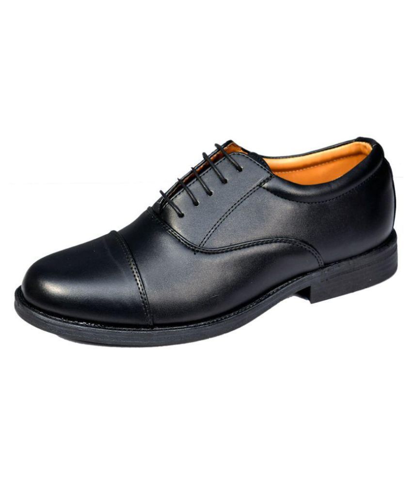 Bata Office Genuine Leather Black Formal Shoes Price in India- Buy Bata ...