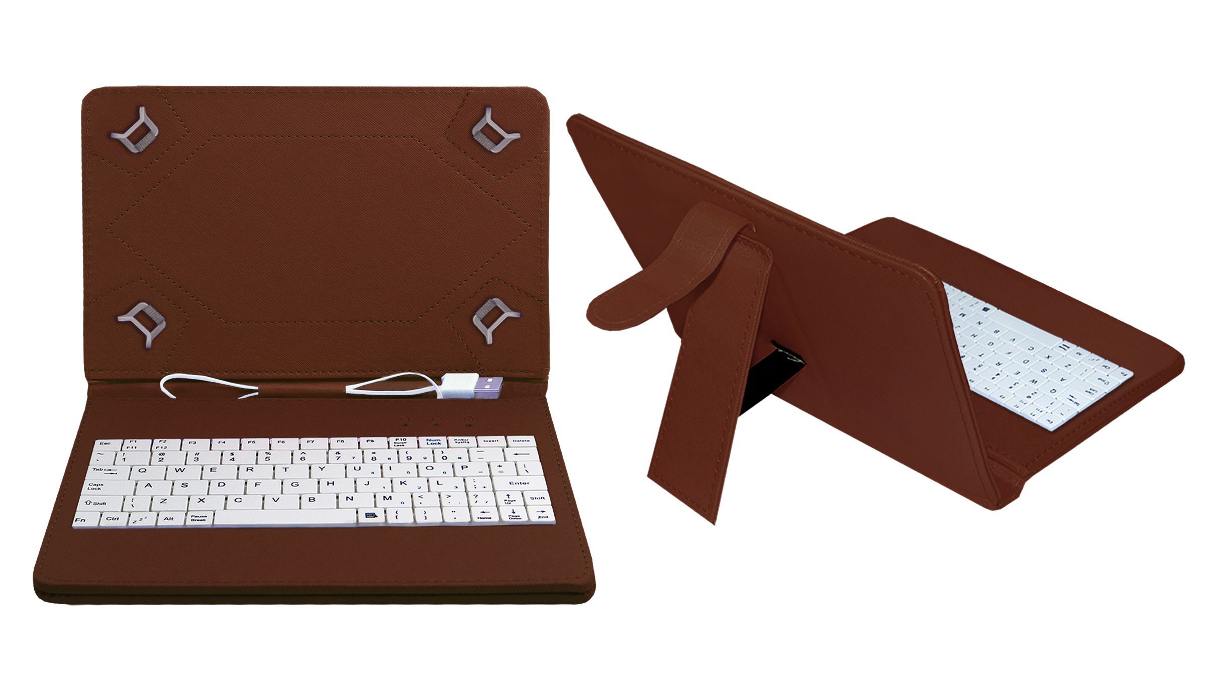 Acm Usb Keyboard Case for Samsung Galaxy Tab A T355y Tablet Cover Acm Usb Keyboard Case for Samsung Galaxy Tab A T355y Tablet Cover Stand Brown