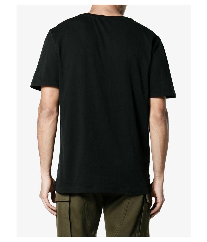 gucci plain black t shirt