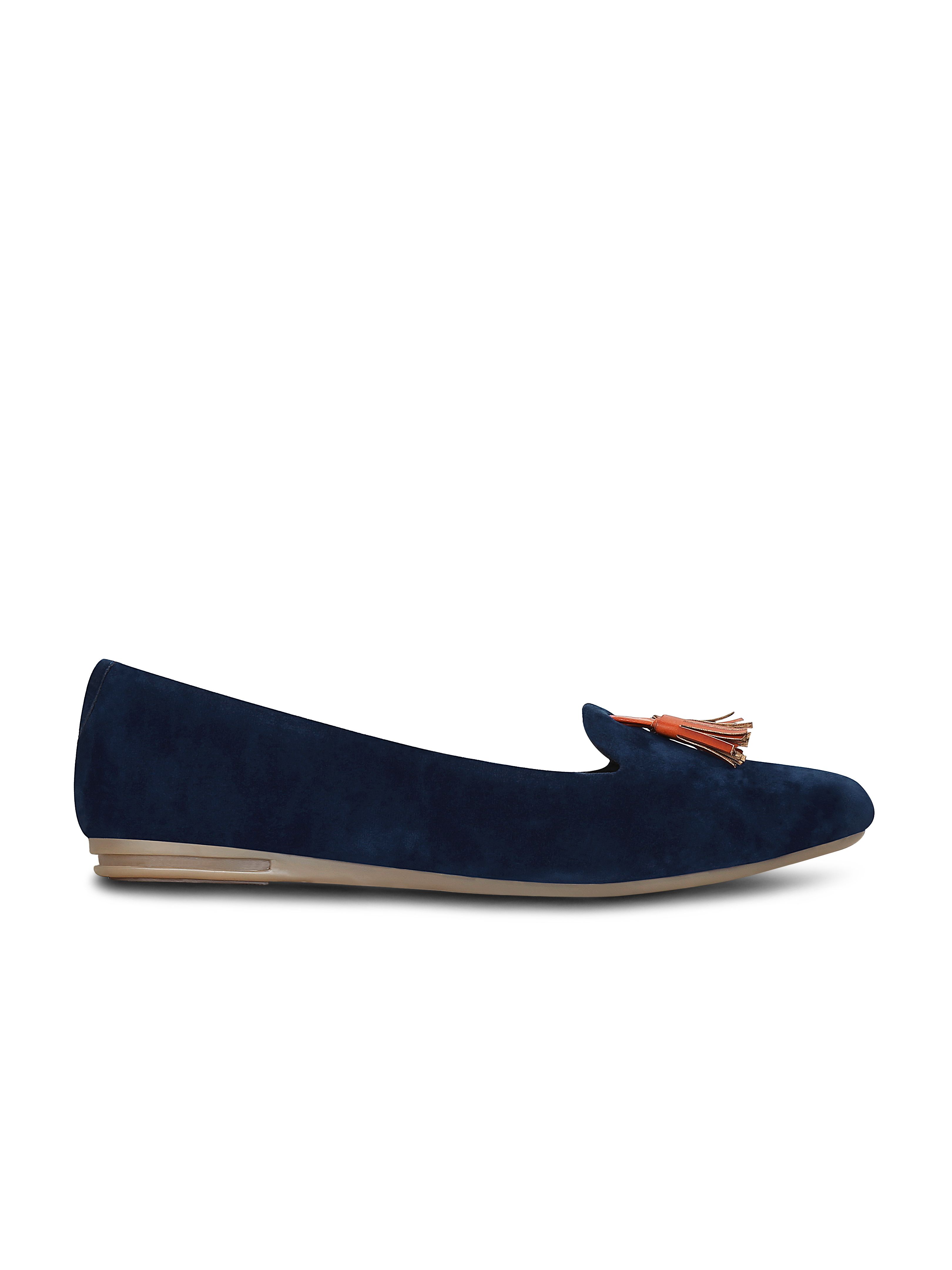 navy ballerinas uk