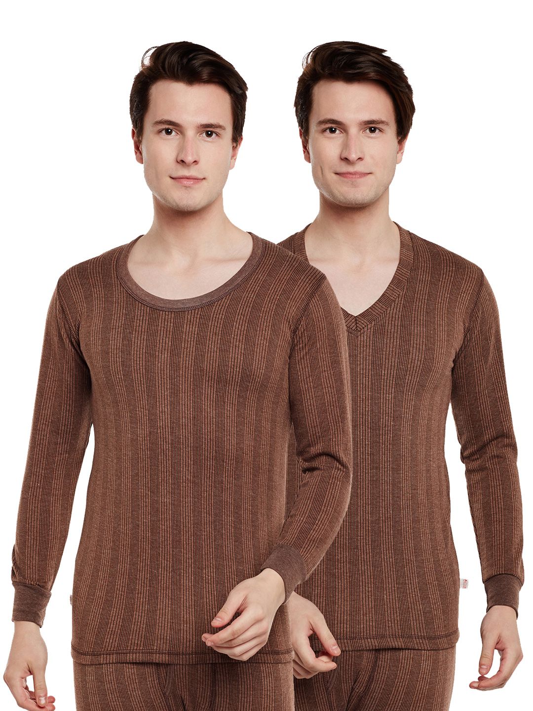     			Vimal Jonney Pack of 2 Cotton Blend Men's Thermal Tops ( Multi )