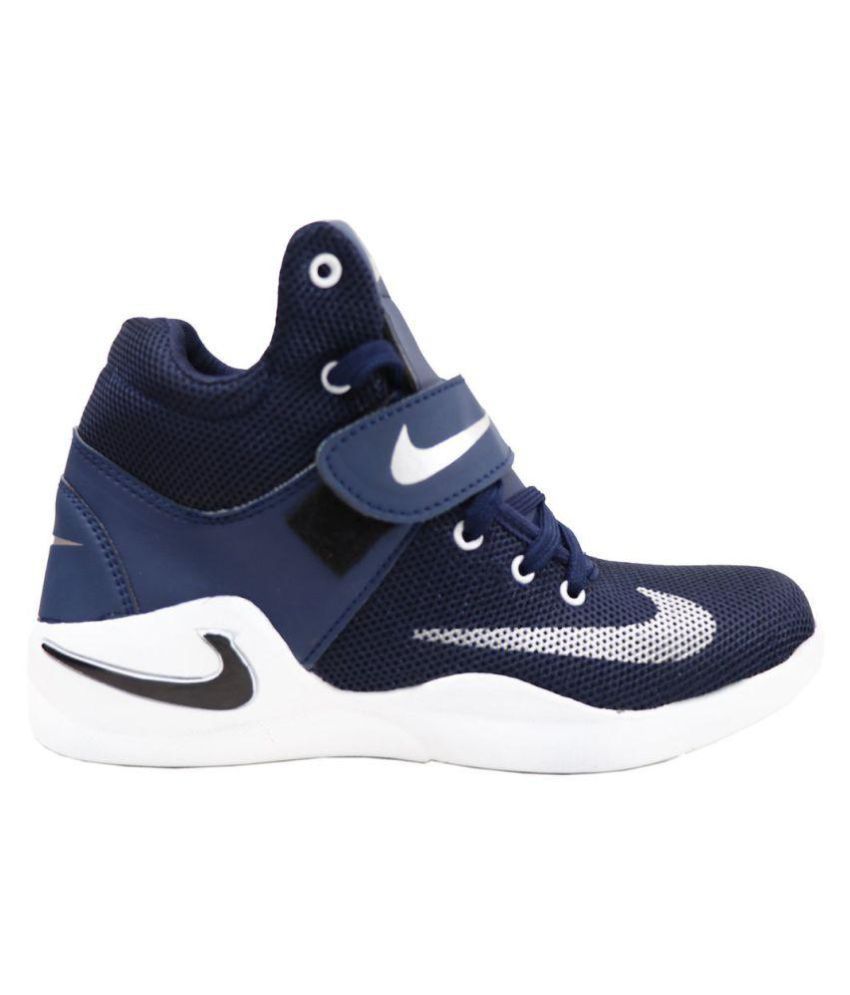 womens navy basketball shoes