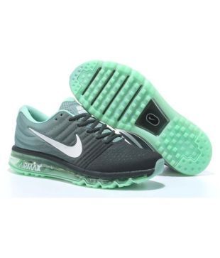 Nike Airmax 2017 Black Running Shoes 