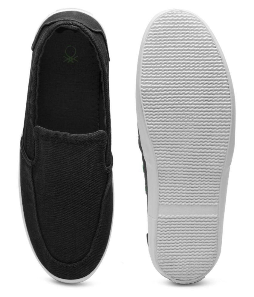 benetton slip ons