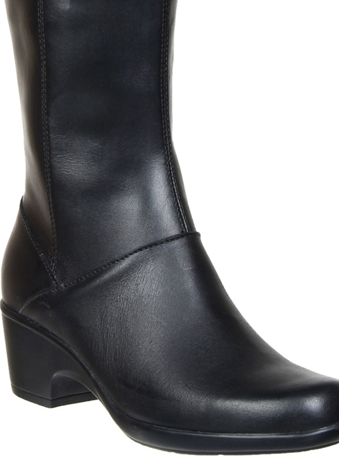 Clarks Black Knee Length Bootie Boot