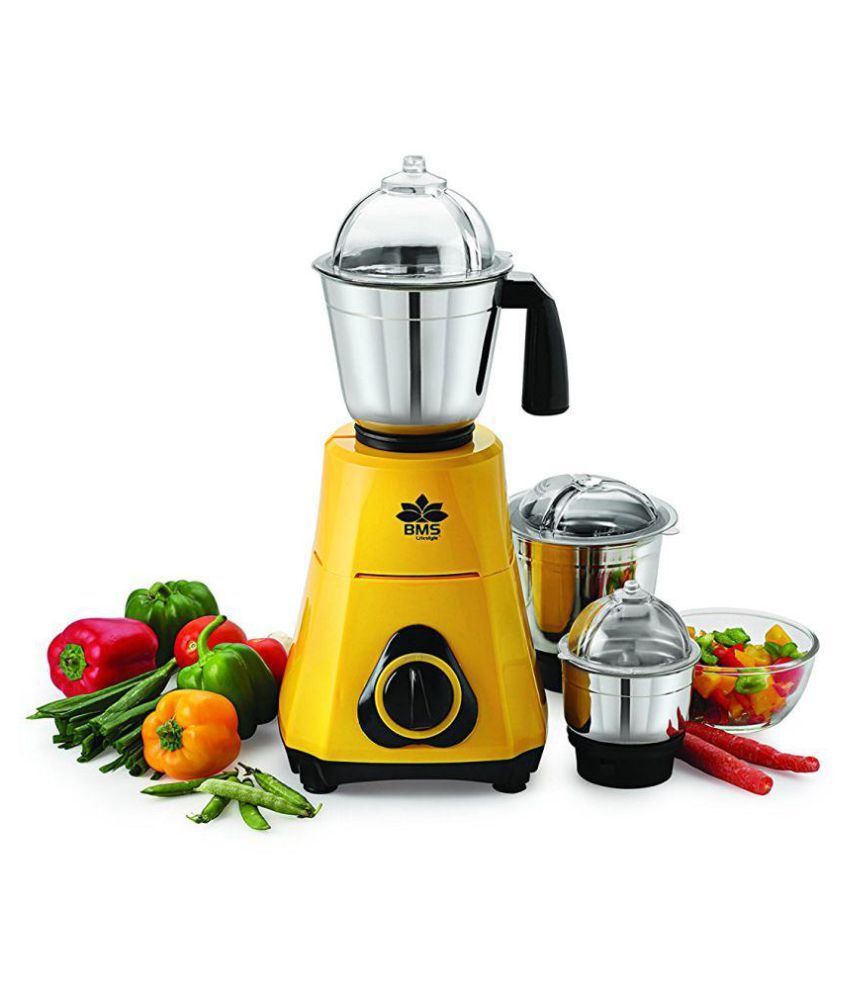 BMS Lifestyle Pm01 550 W 550 Watt 3 Jar Mixer Grinder Price in India