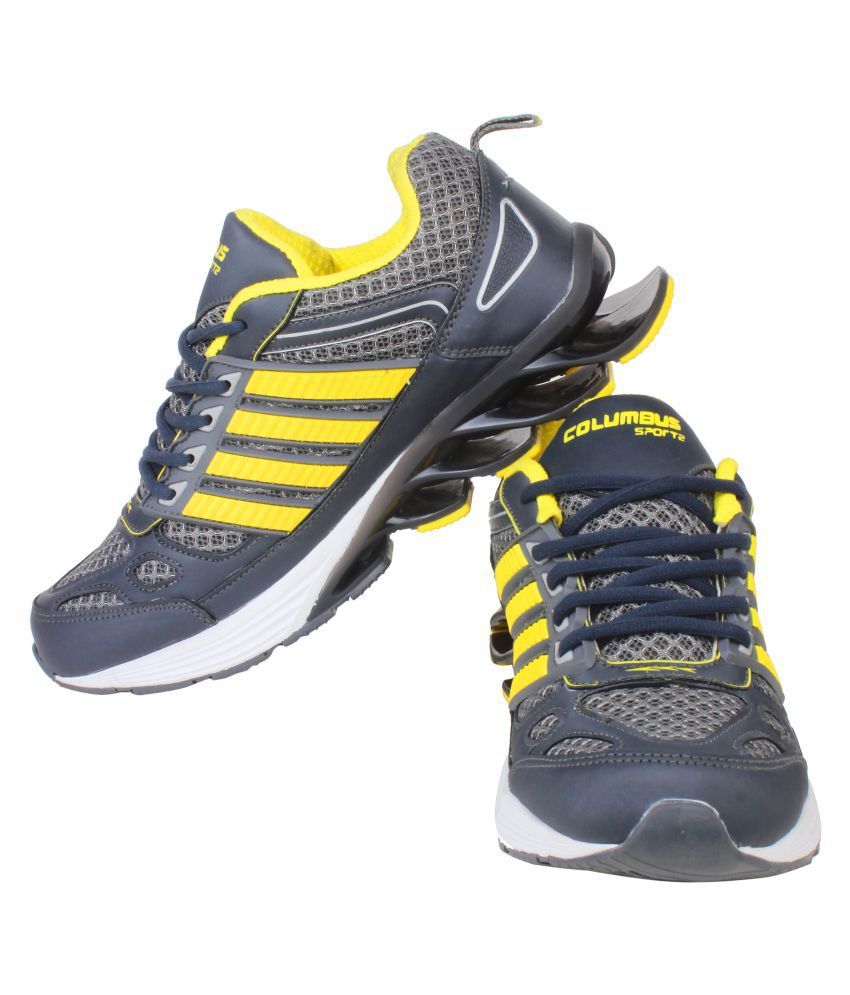 Columbus Blaze Gray Running Shoes Buy Columbus Blaze Gray Running Shoes Online At Best Prices 7577