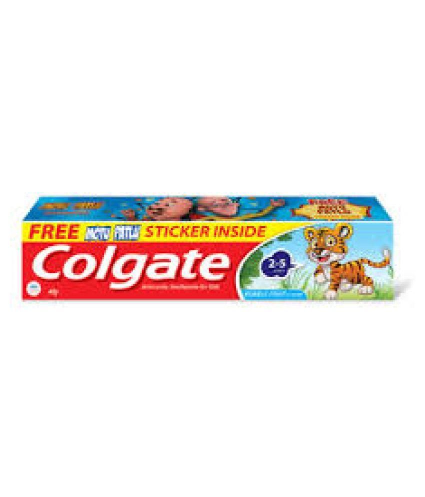 colgate bubble fruit toothpaste color