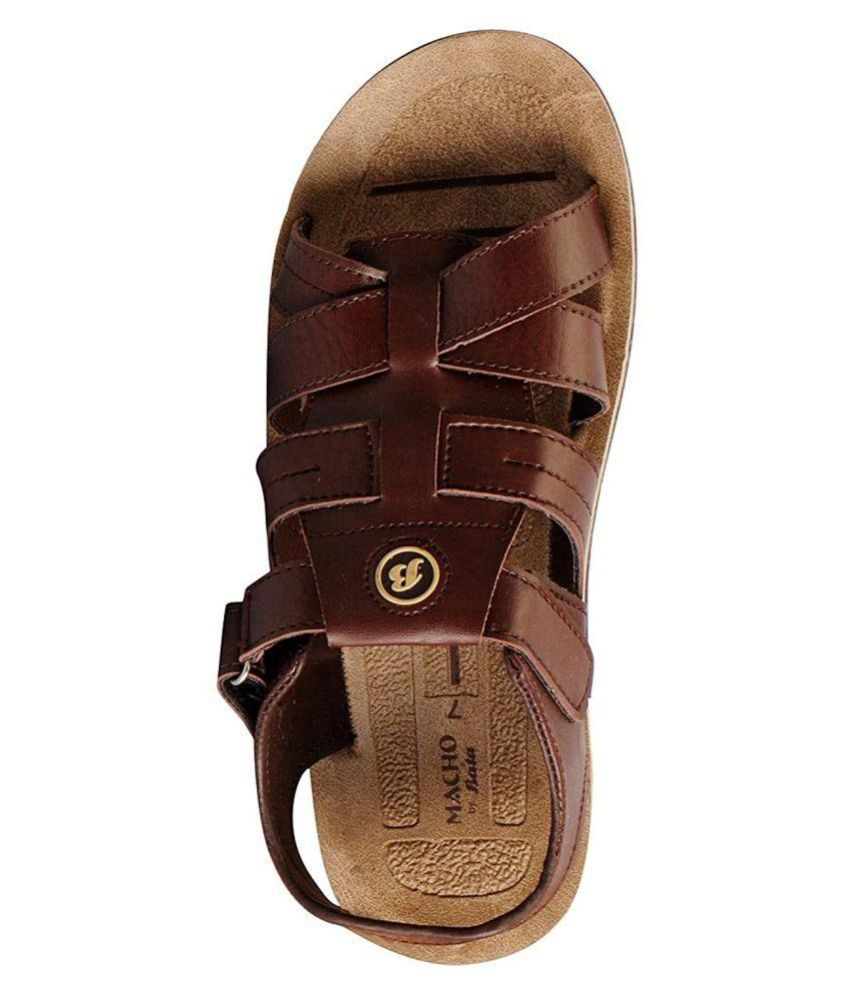 Bata Style Brown Sandals - Buy Bata Style Brown Sandals Online at Best ...