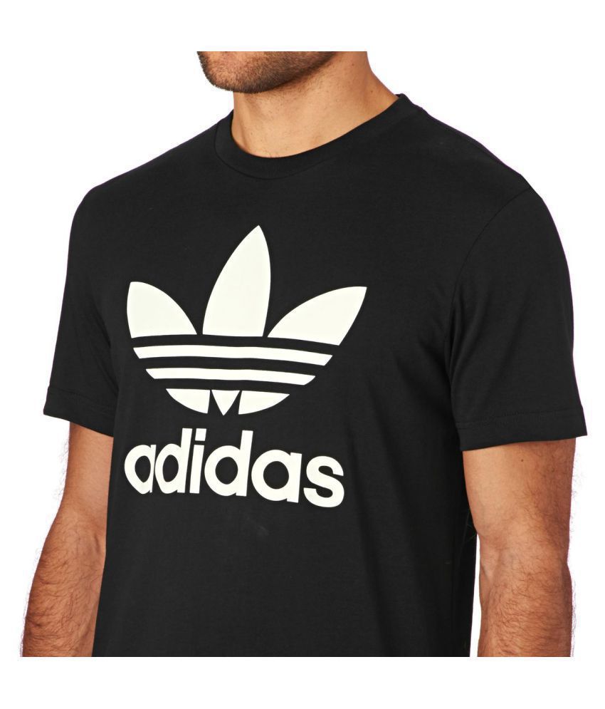Adidas Black Round T-Shirt - Buy Adidas Black Round T-Shirt Online at