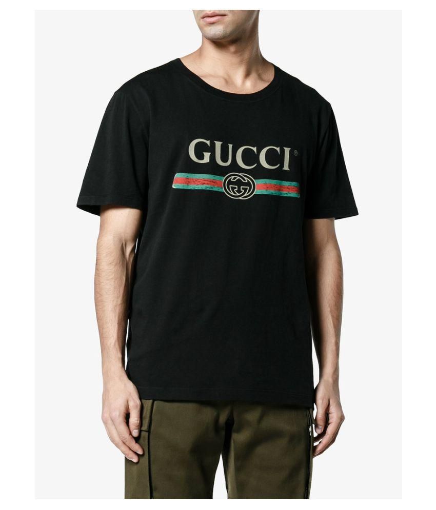 Gucci Black Round TShirt Buy Gucci Black Round TS
