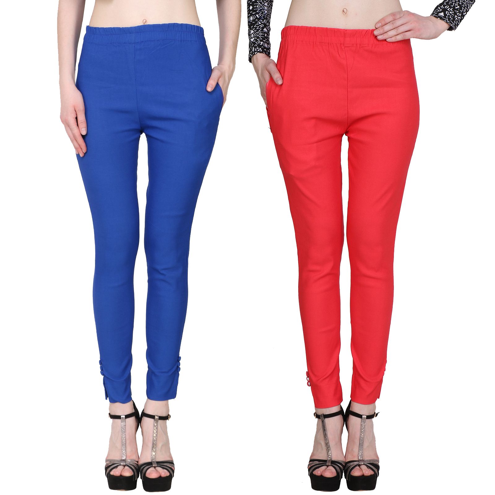 Buy KA Fashion Cotton Lycra Casual Pants Online at Best Prices in India