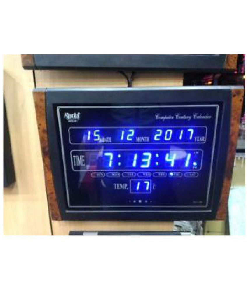 Ajanta Rectangular Digital Wall Clock Olc 104 5 X 32 Cms Buy Ajanta Rectangular Digital Wall Clock Olc 104 5 X 32 Cms At Best Price In India On Snapdeal