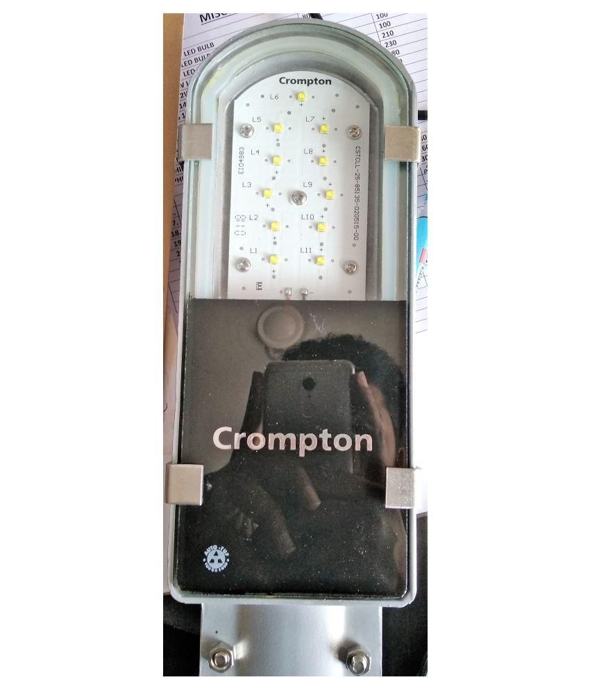 crompton 25w led street light