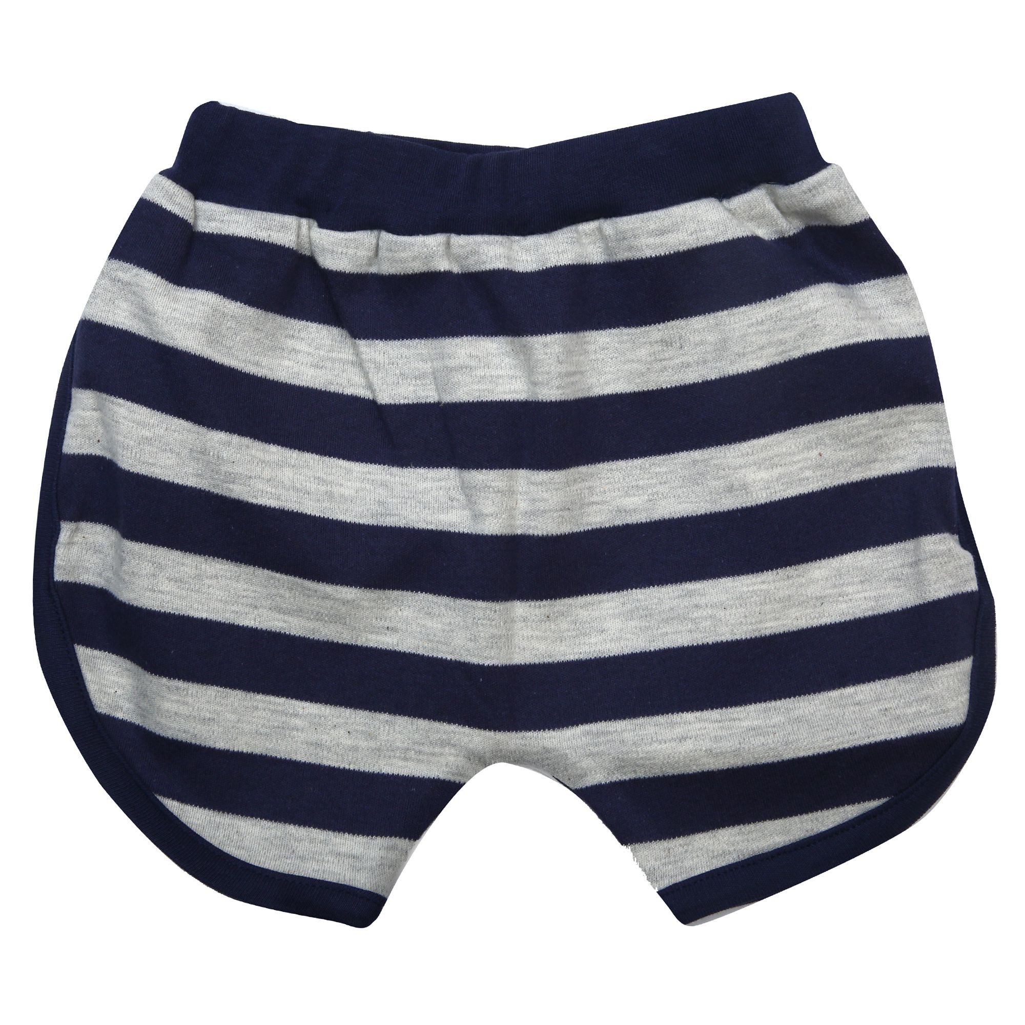     			Kaboos Cotton Navy Blue Coloured Striped Short/ Pant For Baby
