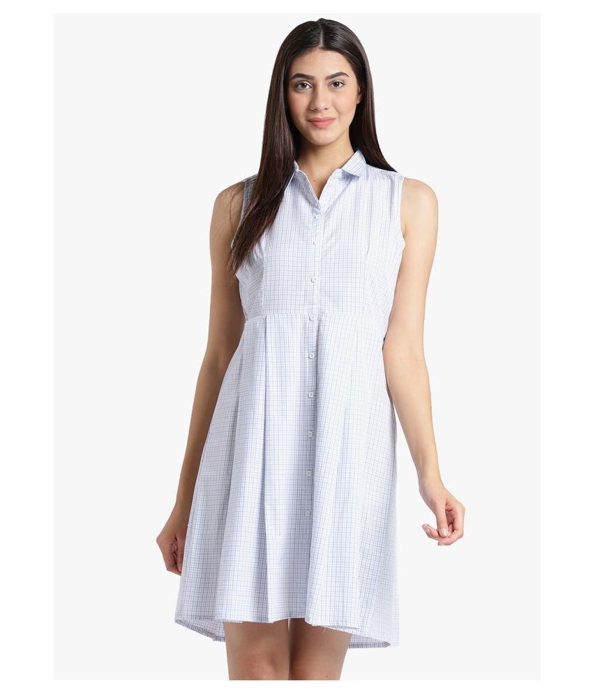 Kira Cotton White Dresses - Buy Kira Cotton White Dresses Online at ...