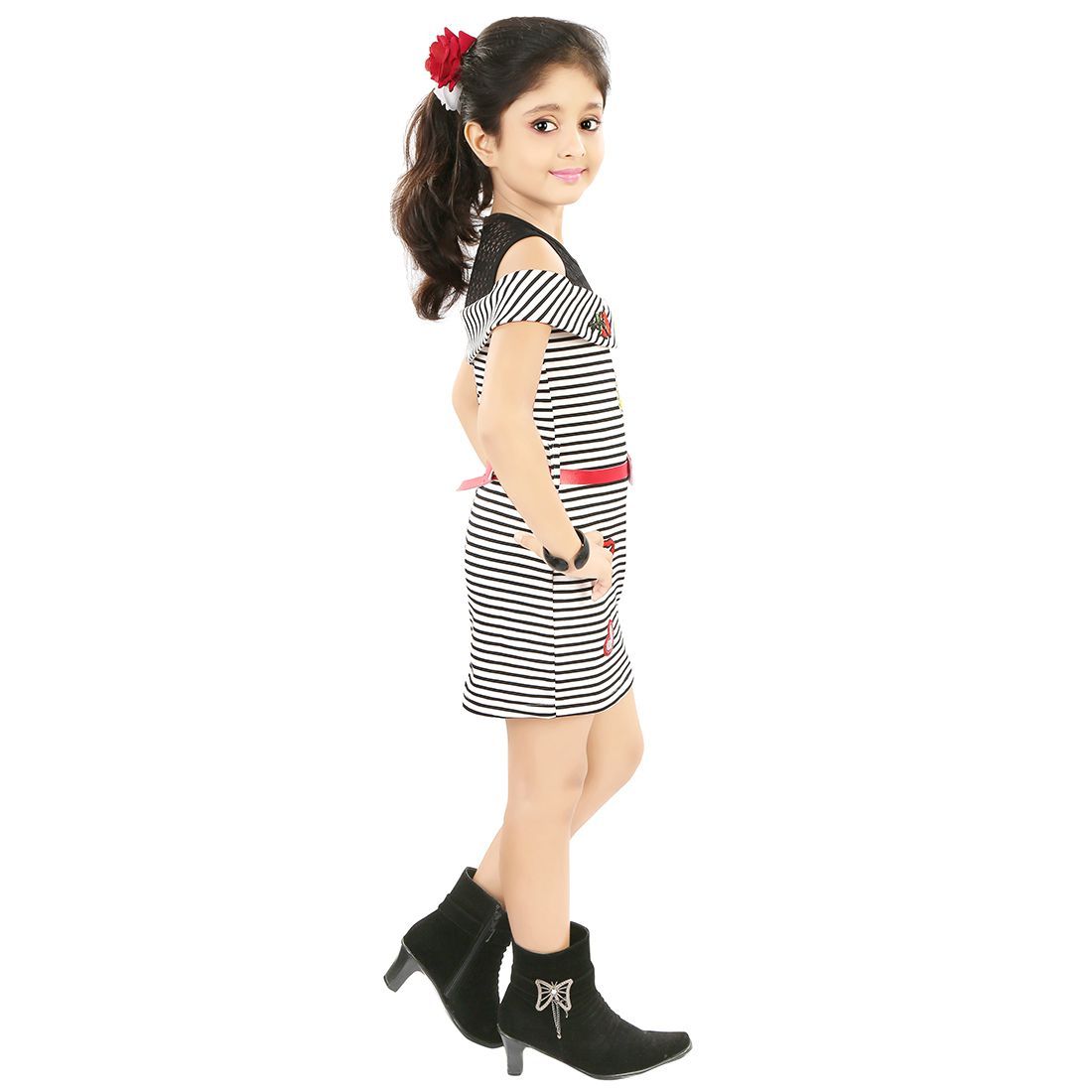 cold shoulder long frocks