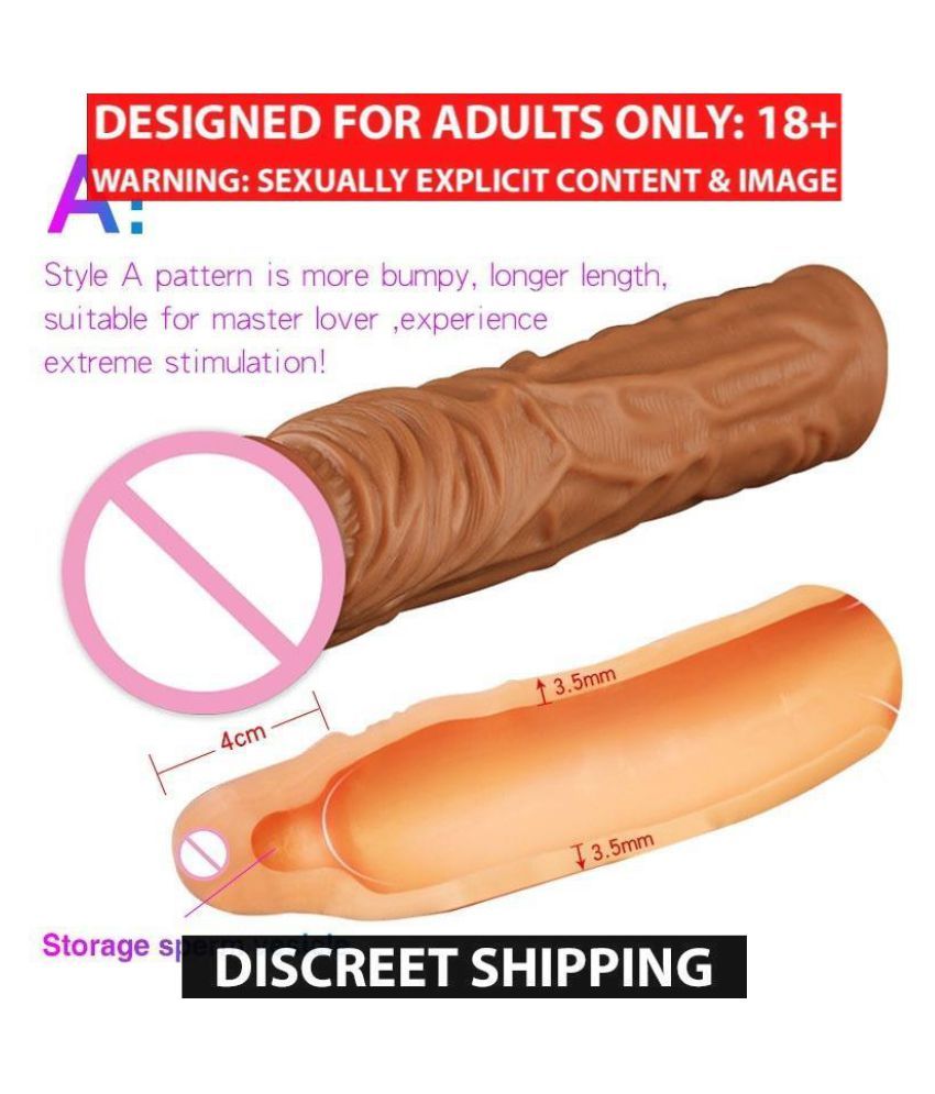 Penis Enlargement Reusable Penis Sleeve Silicone Penis Extender Buy Penis Enlargement Reusable