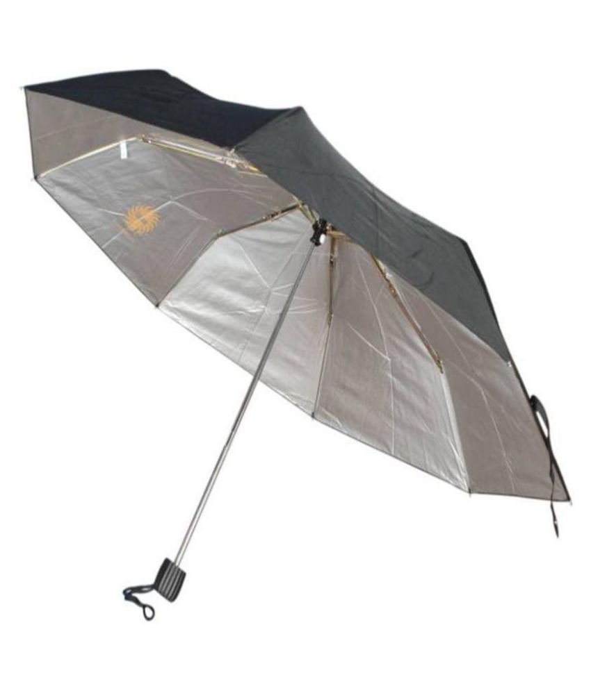 BS SPY Black 3 Fold Umbrella Buy Online Rs. Snapdeal