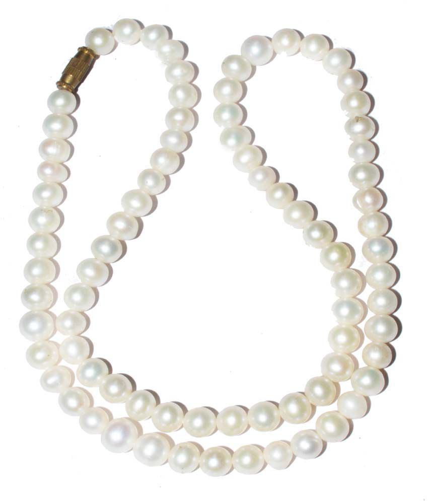     			Haridwar Astro Off-white Moti Mala 26cm (pearl)