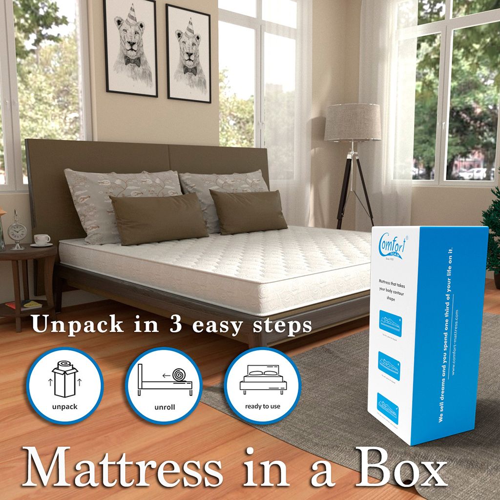 Comfort Mattresses Club 13.97 cm (5.5) Latex Mattress Buy Comfort