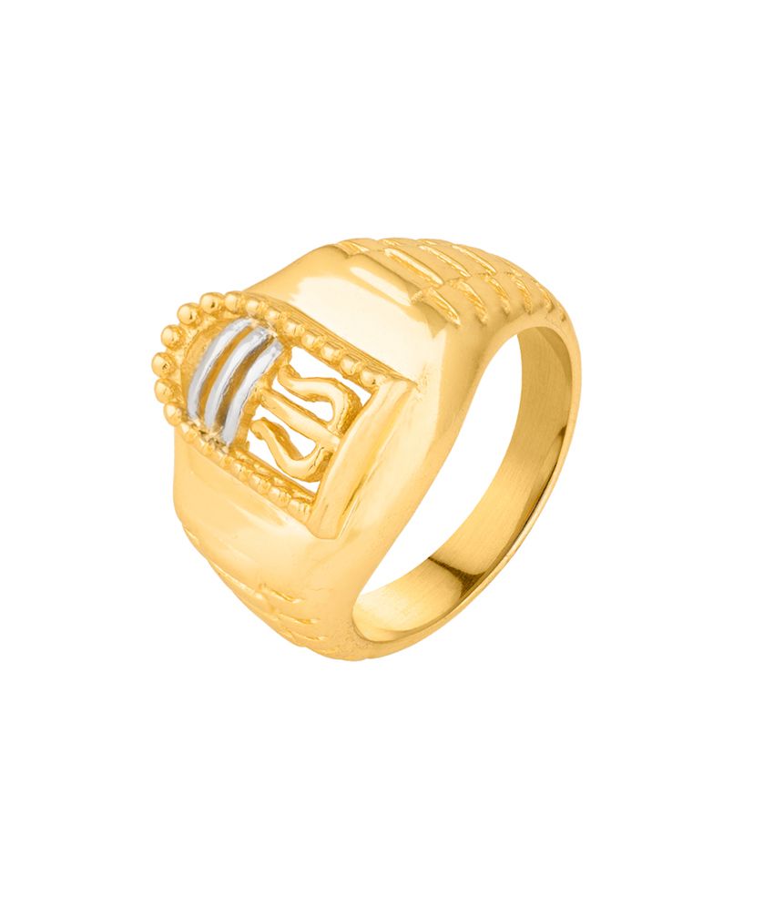 Dare by Voylla Trident Peace Mahadev Ring: Buy Online at Low Price in ...