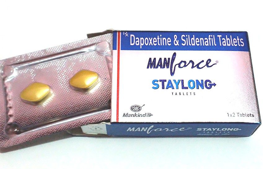 Manforce Stay long Tab Pack of 2/8TAb 2 gm Pack of 2: Buy Manforce Stay