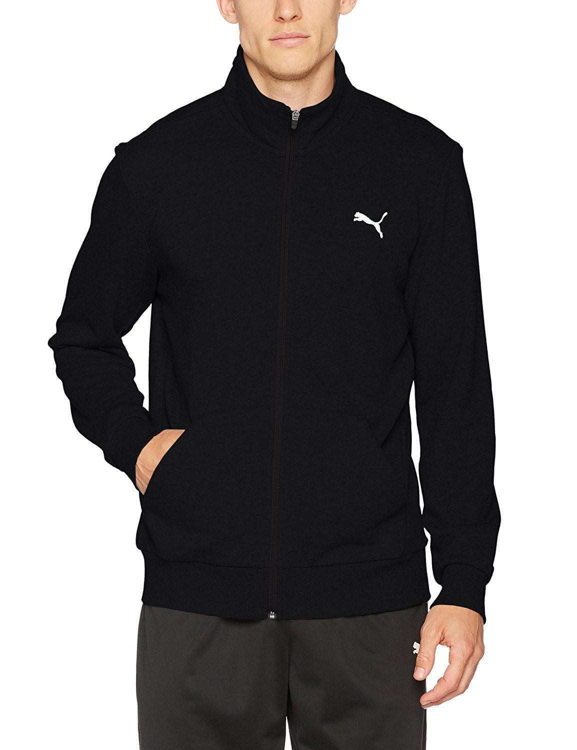 puma black sweatshirt mens