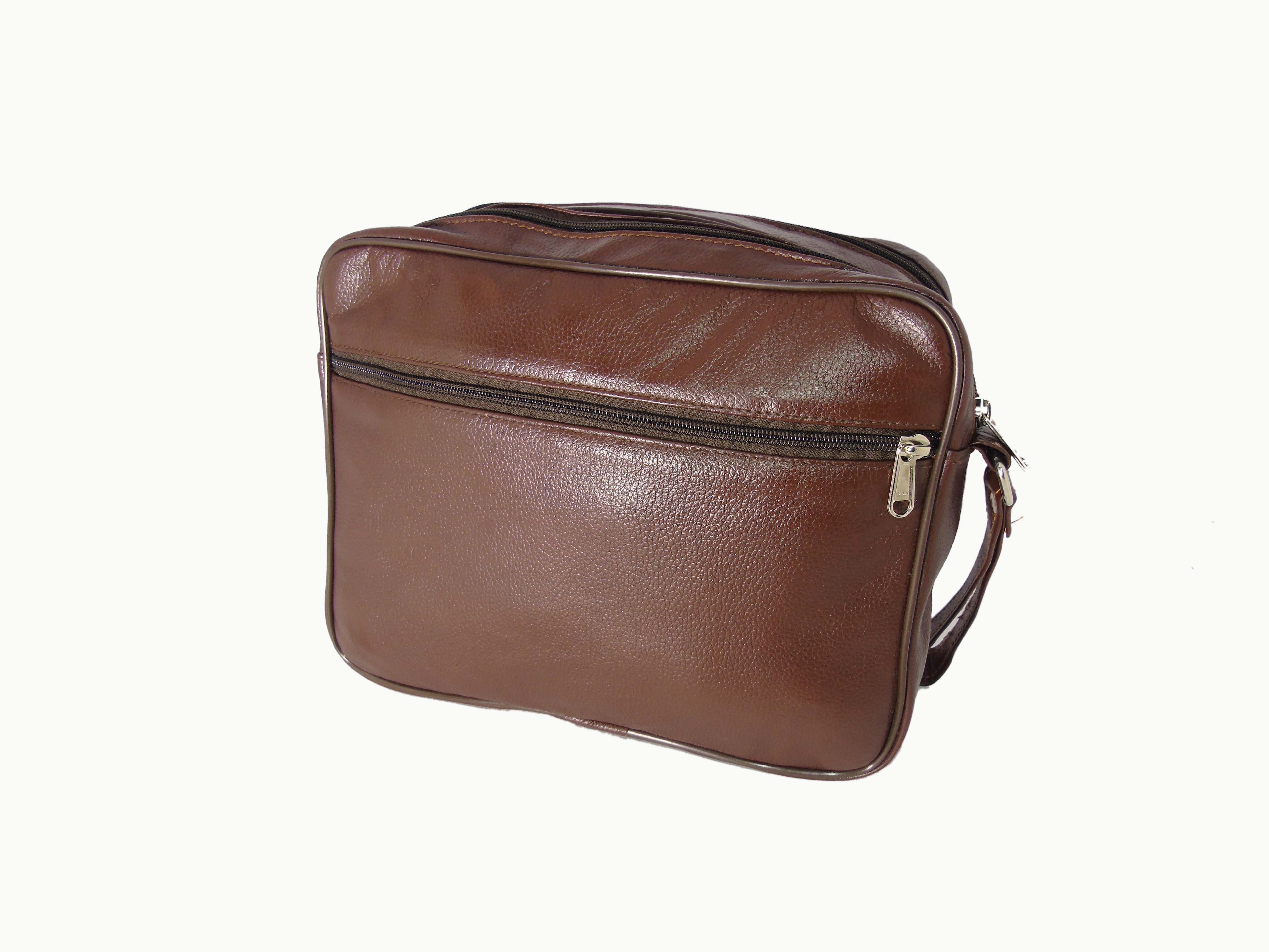 ADPAAR Leather Brown Pouch - Buy ADPAAR Leather Brown Pouch Online at ...