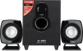 F&D F203G 2.1 Wooden Sound Box woofer Speakers - Black For Laptop, Computer, Mobiles & TV/AV