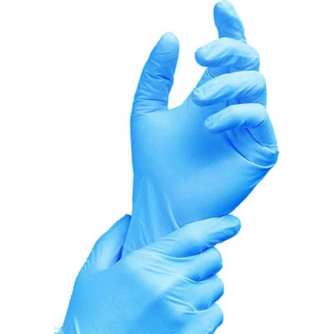india gloves Blue latex