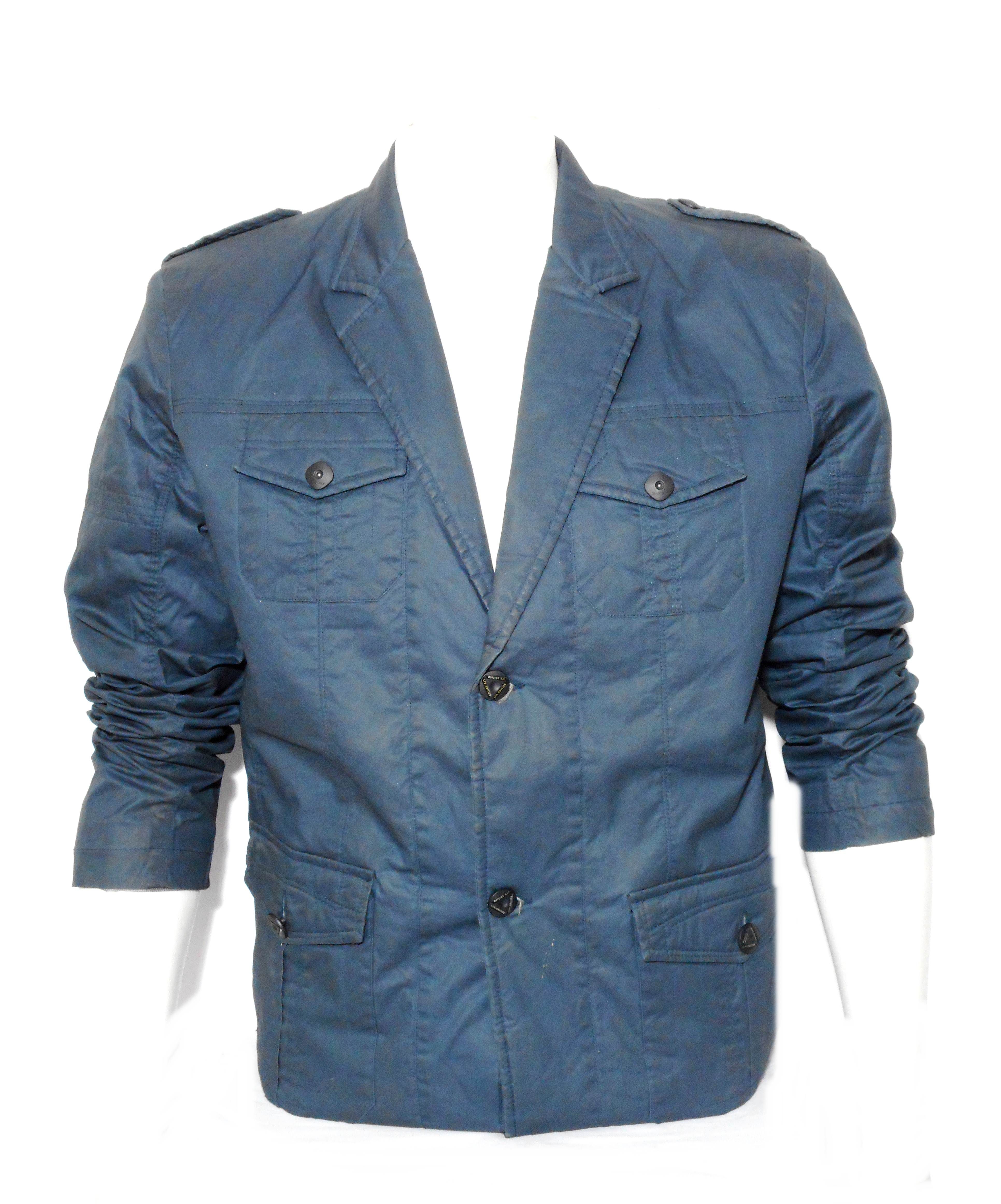 Fort Collins Blue Casual Jacket - Buy 