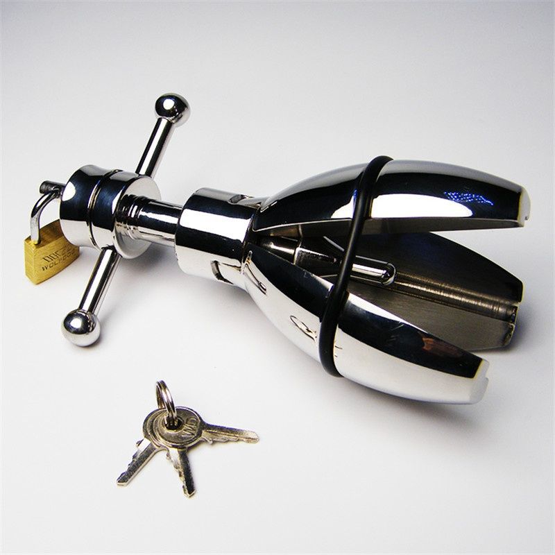 Anal Stretching Tools - Ana-l Stretching open tool Adult SEX Toy Stainless Steel A nal Plug With  Lock Expanding Button hole excercice chastity BDSM accessories: Buy Ana-l  Stretching open tool Adult SEX Toy Stainless Steel A