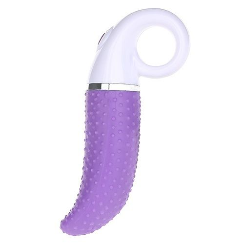 Realistic Feel Unique Tongue Shape Dildo Vibrating G Spot Vibrator Massager Adult Sex Toys For 