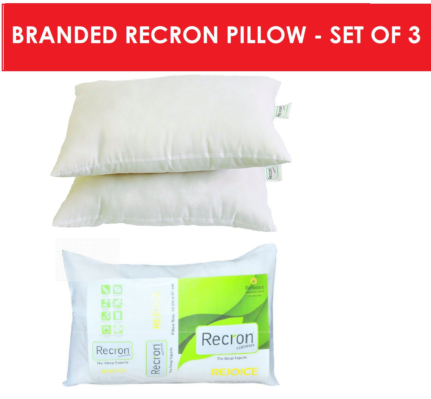 recron paradise pillow