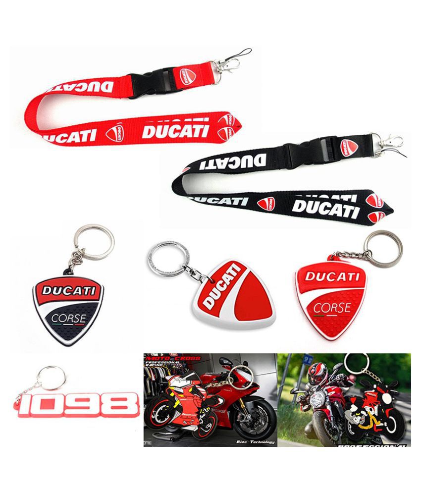 Ducati Corse motorcycle keyring  keychain Motorbike 