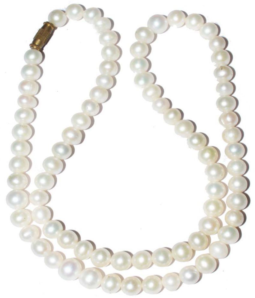     			Haridwar Astro Off-white Moti Mala 26cm (pearl)