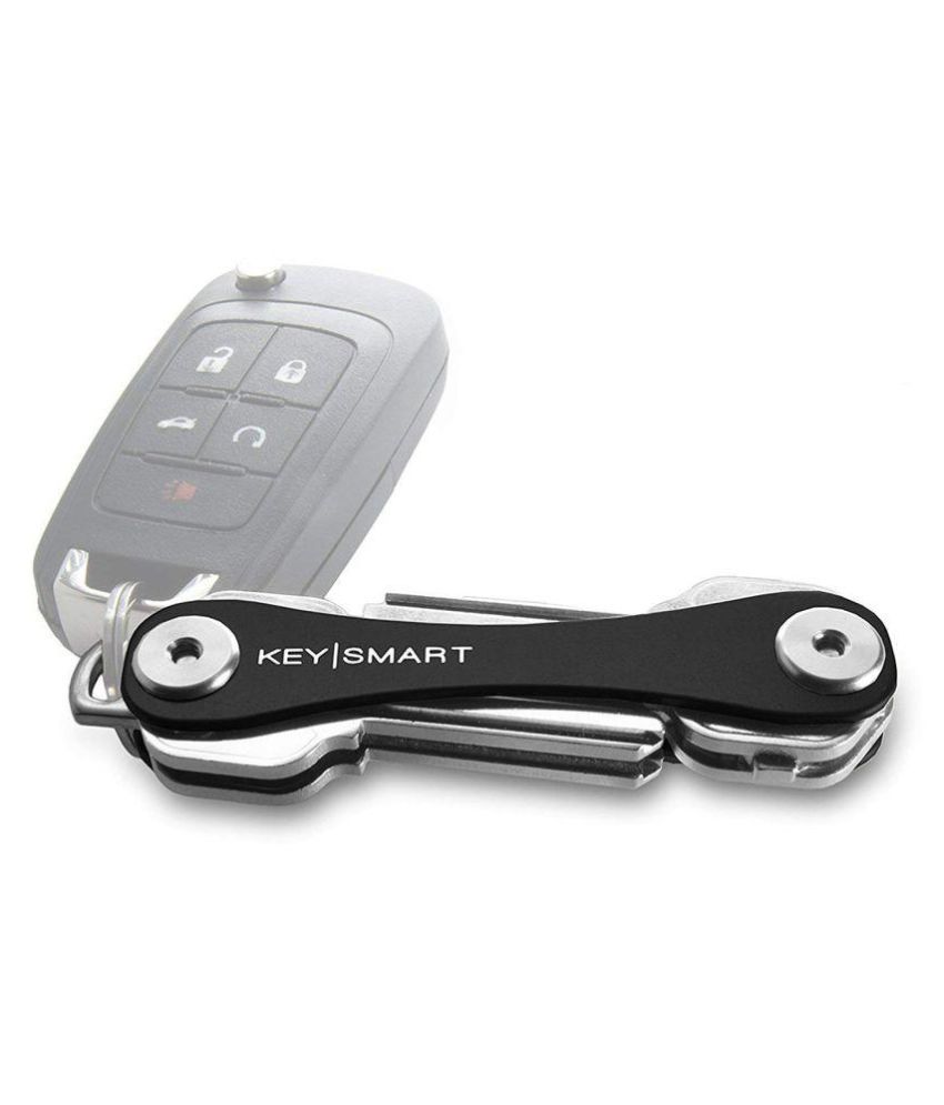 keysmart classic compact key holder and keychain organizer