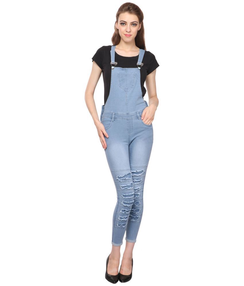 KA Fashion Denim Jeans Dungarees - Blue - Buy KA Fashion Denim Jeans ...