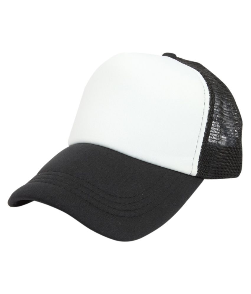 mens plain black baseball cap