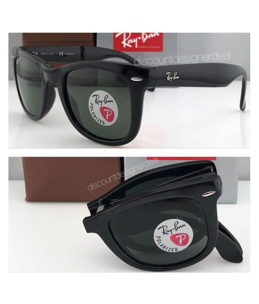 Ray Ban Classic Black Square Sunglasses Rb4105 Folding Buy Ray Ban Classic Black Square Sunglasses Rb4105 Folding Online At Low Price Snapdeal