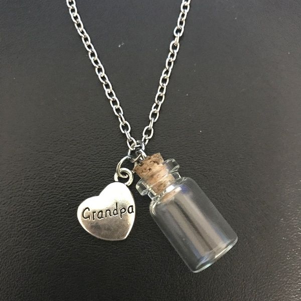 Memorial Necklace for Daughter/Aunt/Uncle/Brother/Dad/Mom/Grandma